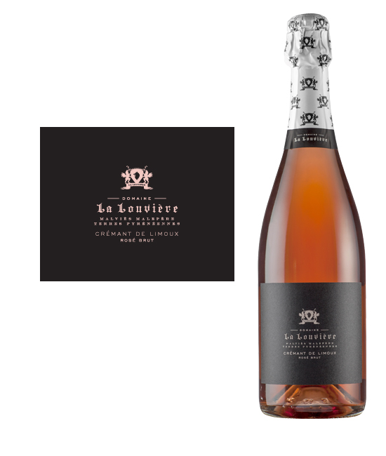 Crémant de Limoux rosé, Domaine La Louvière